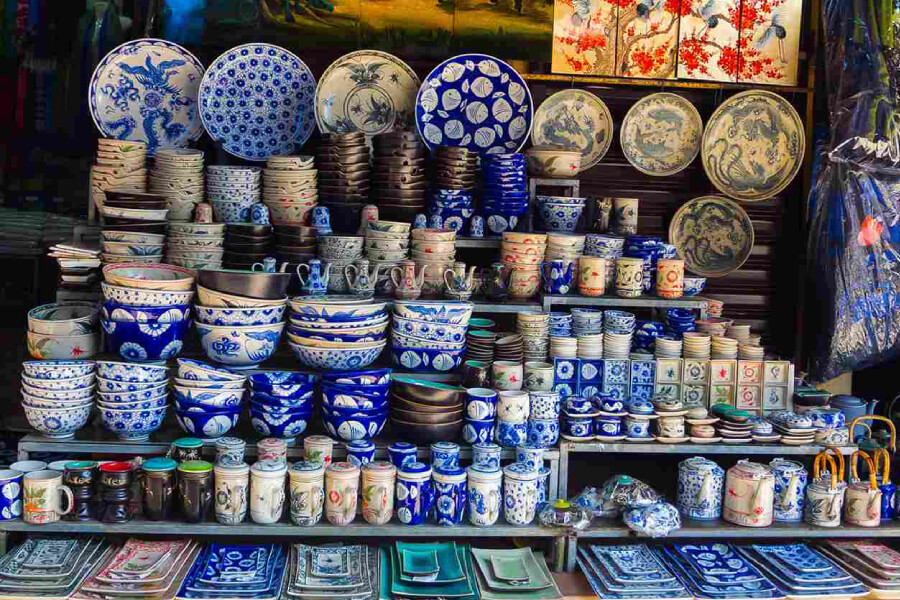 Cycling Trip Hanoi Bat Trang Ceramic Village 1 Day